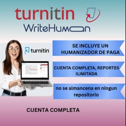 Imagen de TURNITIN CUENTA COMPLETA 1 MES