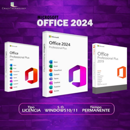 Imagen de MICROSOFT OFFICE 2024 / 2021/ 2019 PERMANENTE