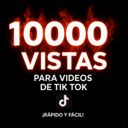 Imagen de 10K de vistas para videos de tik tok