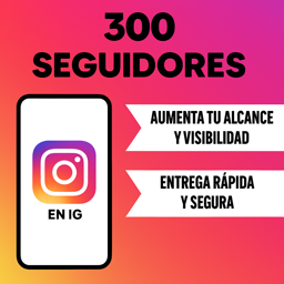Imagen de 300 SEGUIDORES EN IG