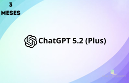 Imagen de CHAT GPT PLUS 5.2 X 3 MESES