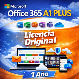 Imagen de MICROSOFT OFFICE 365 A1 PLUS X 1 AÑO