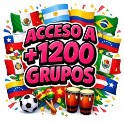 Imagen de  ACCESO A +1200 GRUPOS ACTIVOS