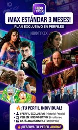 Imagen de HBO STANDAR PERFIL x 3 MESES