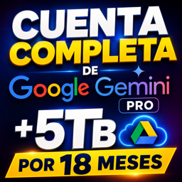 Imagen de GOOGLE CUENTA COMPLETA POR 18 MESES