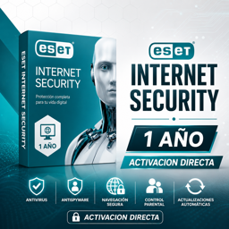 Imagen de ESET INTERNET SECURITY X 1 AÑO