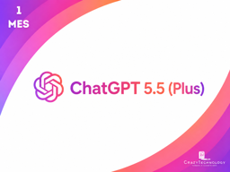 Imagen de CHAT GPT PLUS 5.5 X 1 MES