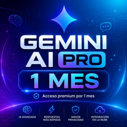 Imagen de GEMINI AI PRO X 1 MES